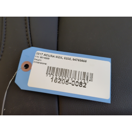 2014-2020 ACURA MDX REAR 3RD ROW SEAT LOWER CUSHION PAD OEM