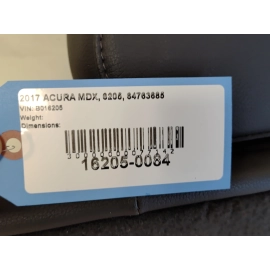 2014-2020 ACURA MDX REAR 3RD ROW LEFT DRIVER SIDE SEAT BACK COVER OEM