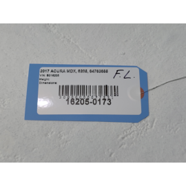 2014-2020 Acura MDX Front Left Driver Door Lock Cylinder w/Handle Cap Cover OEM