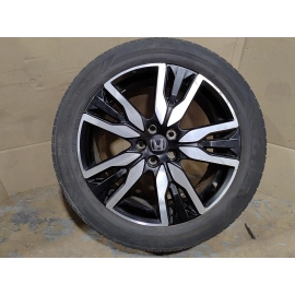 2019-22 Honda Pilot Touring Machined Black Wheel Rim 20x8J W/ TIRE 245/50R20 OEM