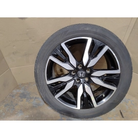 2019-22 Honda Pilot Touring Machined Black Wheel Rim 20x8J W/ TIRE 245/50R20 OEM