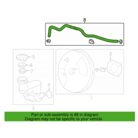 Power Brake Booster W/ Master Cylinder & Reservoir ACURA TLX 2015-2020 3.5L