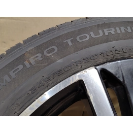 2019-22 Honda Pilot Touring Machined Black Wheel Rim 20x8J W/ TIRE 245/50R20 OEM