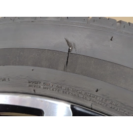 2019-22 Honda Pilot Touring Machined Black Wheel Rim 20x8J W/ TIRE 245/50R20 OEM