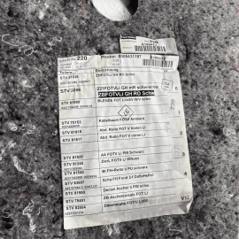 Insulator Rear Left Door Panel Insulation Padding 2007-2013 Mercedes-Benz S