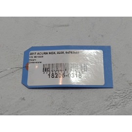 2016-2020 ACURA MDX  3.5L AWD REAR DIFFERENTIAL AXLE CARRIER OEM