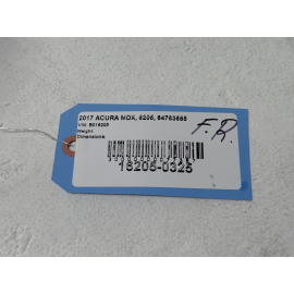 2017-20 ACURA MDX FRONT PASSENGER SID FENDER LINER SPLASH SHIELD INNER GUARD OEM