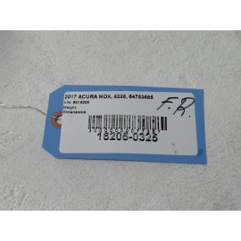 2017-20 ACURA MDX FRONT PASSENGER SID FENDER LINER SPLASH SHIELD INNER GUARD OEM