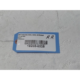 ACURA MDX REAR PASSENGER SIDE FENDER LINER SPLASH SHIELD GUARD 2017-2020 OEM