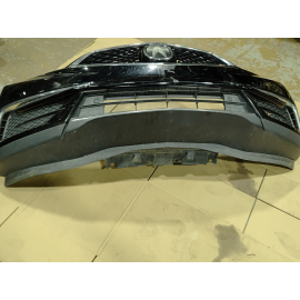 ACURA MDX 2017-2020 FRONT BUMPER COVER & GRILLE MOLDING & EMBLEM OEM = NH731P =