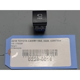 18-24 Toyota Camry Dash Driver Side Panoramic View Switch Camera 360 Monitor OEM