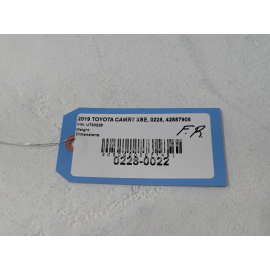 TOYOTA CAMRY FRONT PASSENGER SIDE DOOR LOCK LATCH ACTUATOR 2018 - 2024 OEM