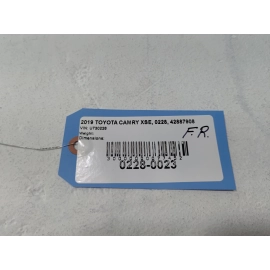 18-2020 TOYOTA CAMRY FRONT PASSENGER DOOR ARMREST ARM REST PANEL TRIM GRAY OEM