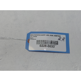 2018-2024 TOYOTA CAMRY REAR PASSENGER SIDE DOOR WINDOW BELT MOLDING CHROME OEM