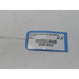 2018-2024 TOYOTA CAMRY REAR PASSENGER SIDE DOOR WINDOW BELT MOLDING CHROME OEM