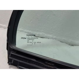 TOYOTA CAMRY REAR PASSENGER SIDE DOOR CORNER FIXED WINDOW GLASS 2018 - 2024 OEM