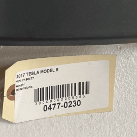 TESLA MODEL S 2012 - 2020 DASH DASHBOARD DRIVER SIDE KNEE BOLSTER TRIM COVE