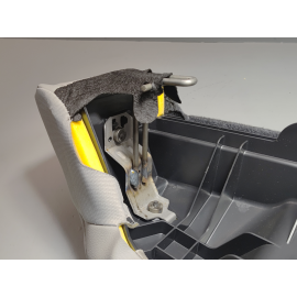 2019 Toyota Camry XSE Rear Left Driver Side Seat Back Leather Bolster OEM Gray