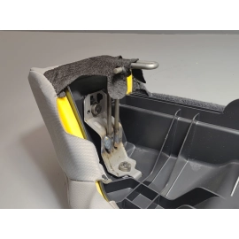 2019 Toyota Camry XSE Rear Left Driver Side Seat Back Leather Bolster OEM Gray