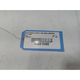 2018-2020 Toyota Camry Front Left Driver Door Armrest Panel Leather OEM