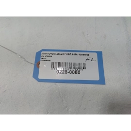 2018-2020 Toyota Camry Front Left Driver Door Armrest Panel Leather OEM