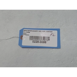 18-2024 TOYOTA CAMRY FRONT LEFT DRIVER SIDE DOOR WINDOW BELT MOLDING CHROME OEM