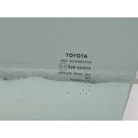 TOYOTA CAMRY FRONT LEFT DRIVER SIDE DOOR WINDOW GLASS 2018-2024 OEM