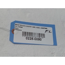 TOYOTA CAMRY FRONT LEFT DRIVER SIDE DOOR LOCK CYLINDER HANDLE 2018-2024 OEM