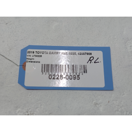 2019-2022 Toyota Avalon Rear Left or Right Door JBL Audio Speaker OEM