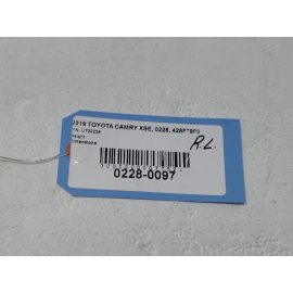 2018-2025 Toyota Camry Rear Left Driver Door Window Belt Molding Chrome OEM