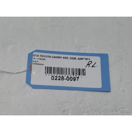 2018-2025 Toyota Camry Rear Left Driver Door Window Belt Molding Chrome OEM