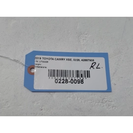 2018-2024 Toyota Camry Rear Left Driver Door Sill Scuff Plate OEM