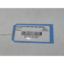 2018 - 2024 Toyota Camry Rear Left Driver Side Quarter Window Glass OEM