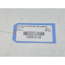 2018-2024 Toyota Camry Rear Left Driver Door Movable Window Glass OEM