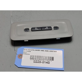 2018-2024 Toyota Camry Roof Overhead Rear Dome Light Reading Lamp OEM Gray