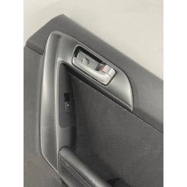 10-13 Kia Forte Sedan Rear Right Passanger Door Trim Panel Black Leather OE 10-13 Kia Forte Sedan Rear Right Passanger Door Trim Panel Black Leather OE