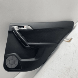 10-13 Kia Forte Sedan Rear Right Passanger Door Trim Panel Black Leather OE 10-13 Kia Forte Sedan Rear Right Passanger Door Trim Panel Black Leather OE