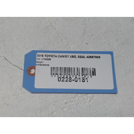 2018-2020 TOYOTA CAMRY FRONT DASH DASHBOARD INSTRUMENT PANEL W/ HEAD UP OEM