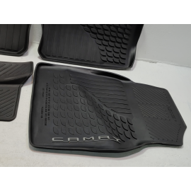 TOYOTA CAMRY ALL WEATHER INTERIOR FLOOR RUBBER COVER LINER MAT OEM  2018-2024