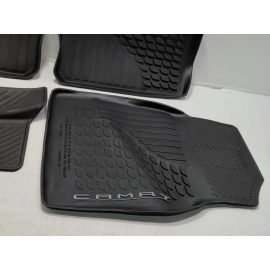 TOYOTA CAMRY ALL WEATHER INTERIOR FLOOR RUBBER COVER LINER MAT OEM  2018-2024