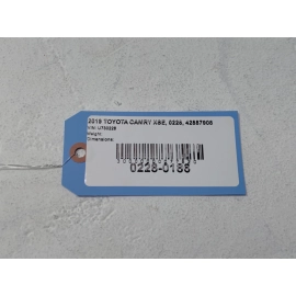 2018-2024 Toyota Camry XSE Rear Deck Console Shelf Tray Trim Cover JBL Panel OEM