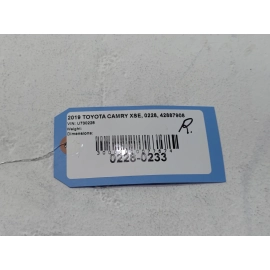 2018-2024 TOYOTA CAMRY REAR BUMPER REINFORCEMENT IMPACT BAR BEAM OEM