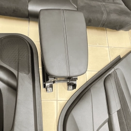18-20 ACURA TLX A-SPEC ASPEC SEAT COMPLETE FULL SET ALCANTARA BLACK LEATHER