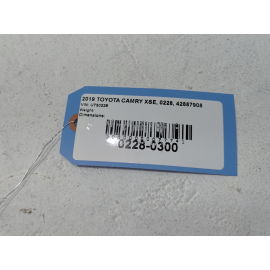 2018-2024 Toyota Camry Rear Left Driver Door Shell Panel OEM