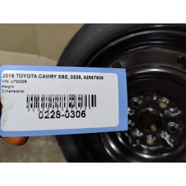 2018-2025 Toyota Camry Spare Tire Donut Wheel R17 T155/70 OEM