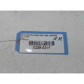 2018-2024 Toyota Camry XSE Rear Right Side Quarter Panel Splash Shield OEM