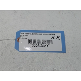 2018-2024 Toyota Camry XSE Rear Right Side Quarter Panel Splash Shield OEM