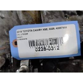 2018 - 2024 TOYOTA CAMRY 2.5L FWD 8-SPEED AUTOMATIC TRANSMISSION TRANS ATM OEM