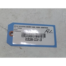 2018-2024 Toyota Camry XSE Rear Left Side Quarter Panel Splash Shield OEM