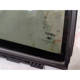 2019-2024 TOYOTA RAV4 REAR LEFT SIDE DOOR WINDOW CORNER VENT FIXED GLASS OEM